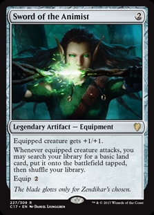 🔥 Sword of the Animist Commander 2017